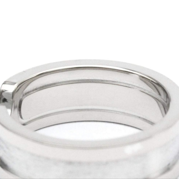 SOLD- Cartier C De Cartier 18K White Gold Diamond Ring - Picture 6 of 12